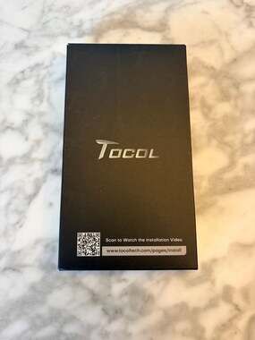 TOCOL iPhone 12/12 Pro Screen Protectors Set of 2 Stick On Protective Glass